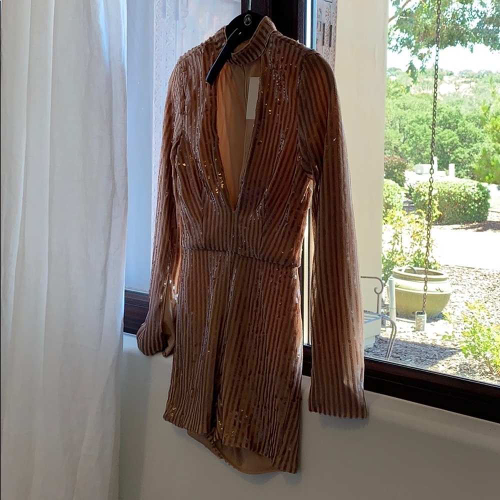 Sequined Jumpsuit (shorts)